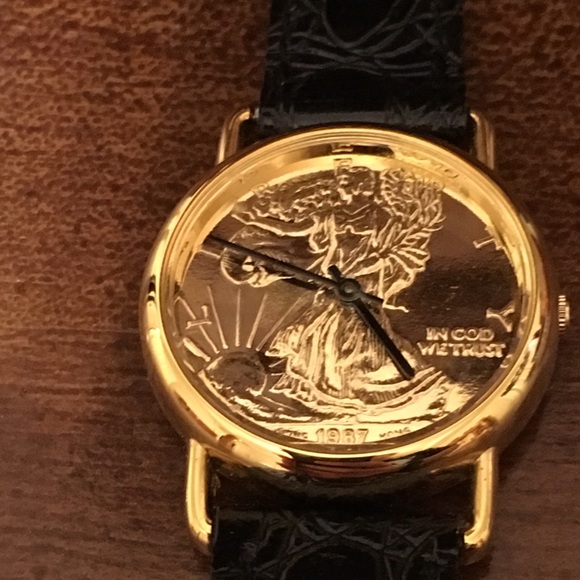 Other - Watch - Gold plated American Eagle Coin watch